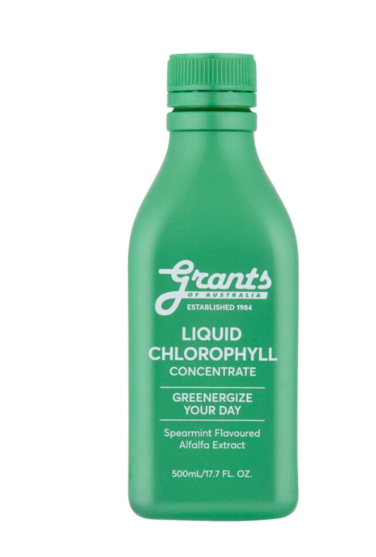 Grants of Australia Liquid Chlorophyll Concentrate 500ml Spearmint