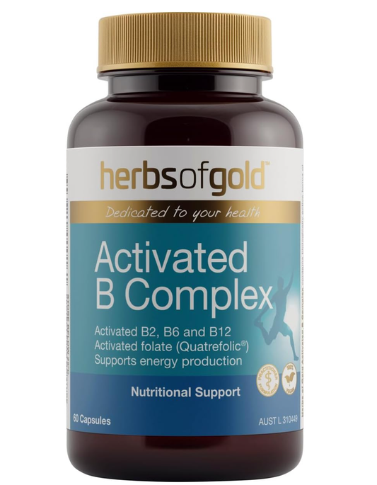 Herbs of Gold Activated B Complex 30 Capsules