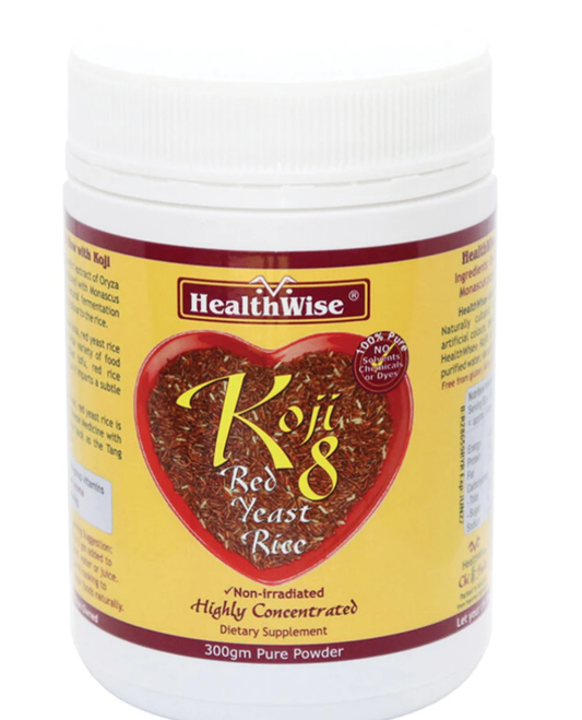 HealthWise Koji8 (Red Yeast Rice) 150g