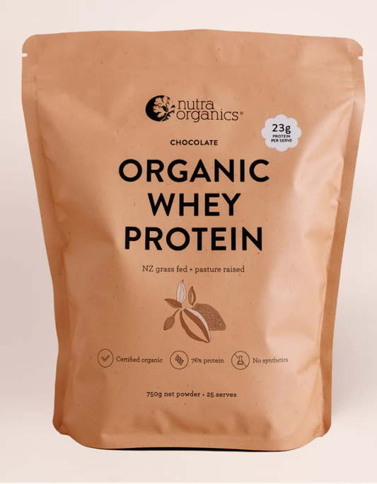 NUTRA ORGANICS Organic Whey Protein Chocolate750g