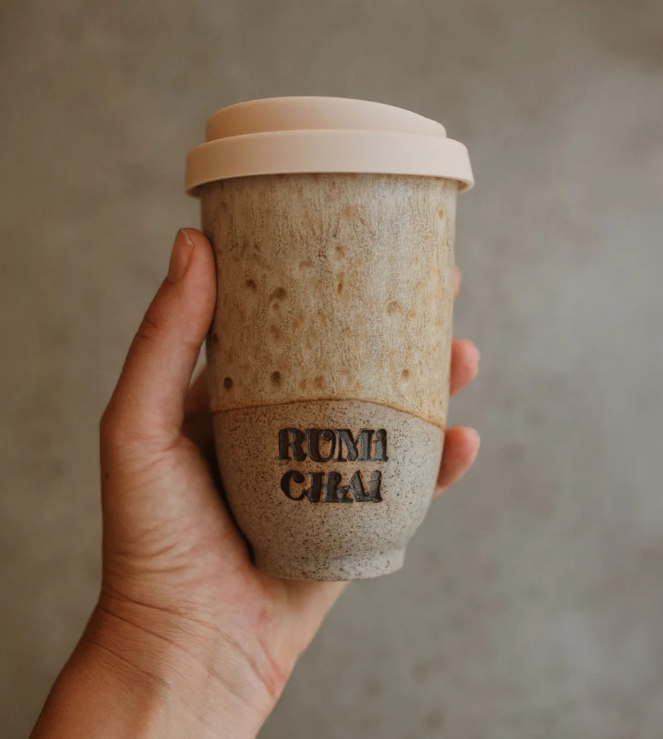 Rumi Chai Keep Cup Sand