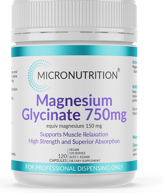 Micronutrition Magnesium Glycinate Caps 120