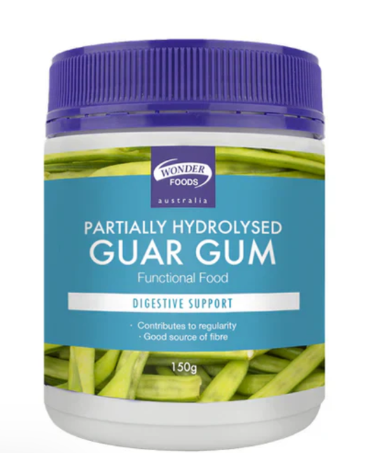 WONDER FOODS Partially Hydrolised Guar Gum 300g