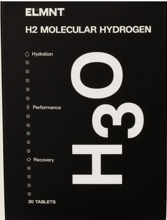 ELMNT H2 Molecular Hydrogen Water Tablets 30s