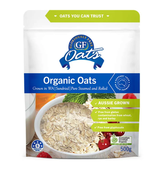 Gloriously Free ORGANIC Aussie Oats 500g