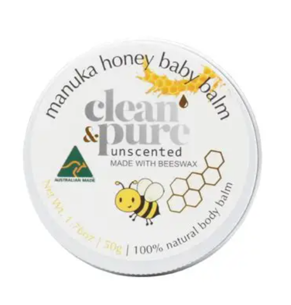 Clean & Pure Manuka Honey Baby Balm 50g