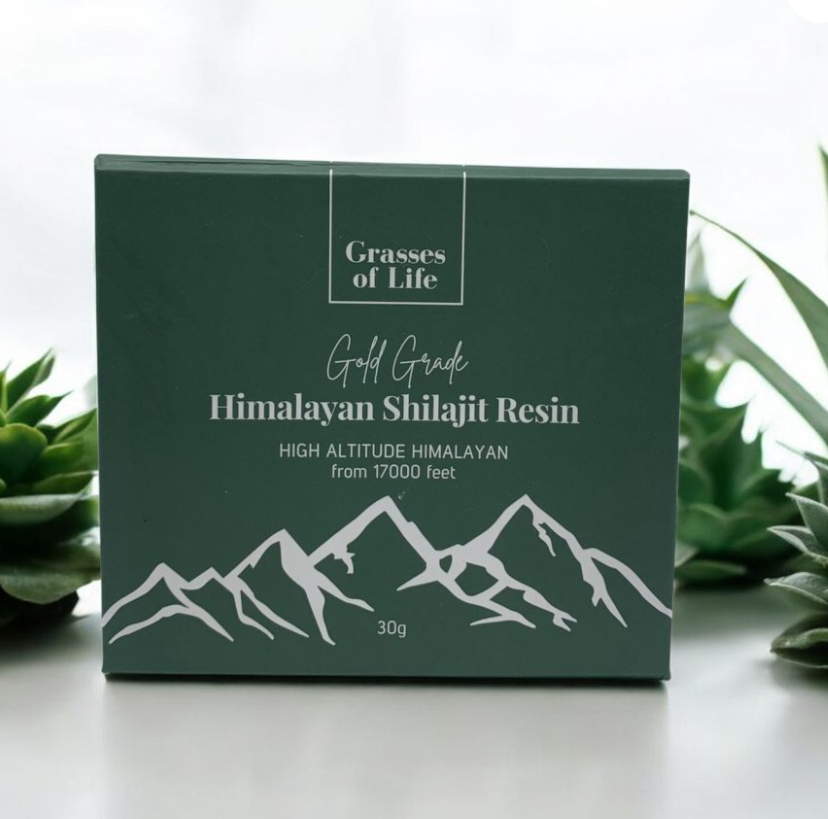 Grasses of Life Gold Grade Shilajit Resin 30g