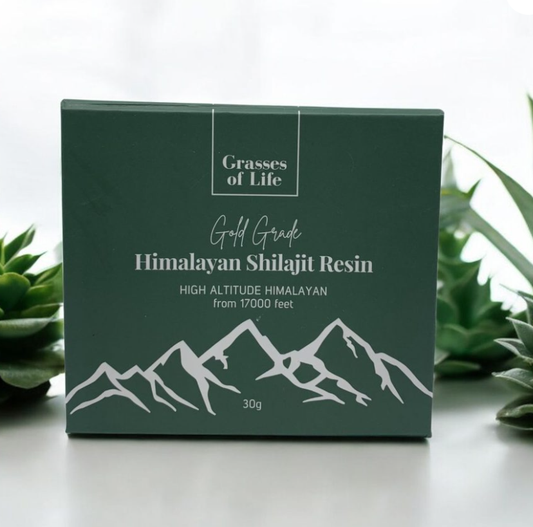 Grasses of Life Gold Grade Shilajit Resin 30g