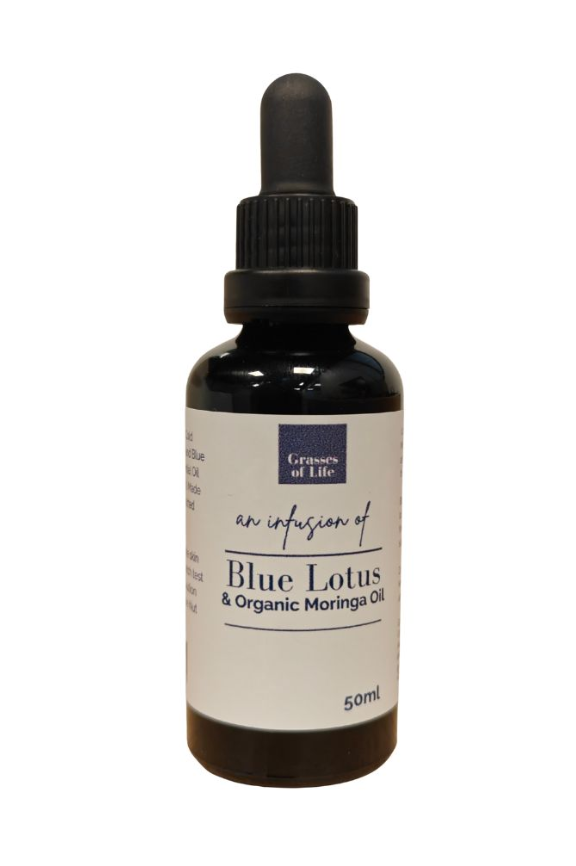 Grasses of Life Blue Lotus & Organic Moringa Oil 50ml