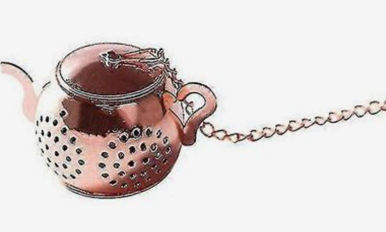 Infuse Tea Pot Rose Gold
