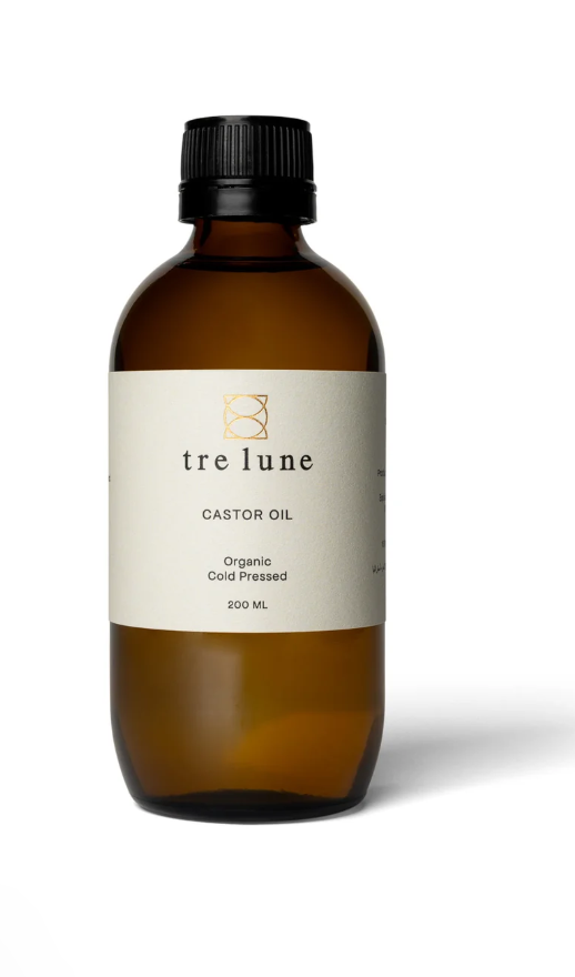 Tre Lune Organic Cold Pressed Castor Oil 200ml