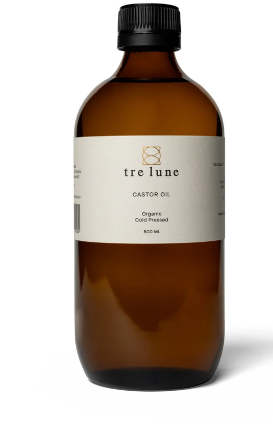 Tre Lune Organic Cold Pressed Castor Oil 500ml