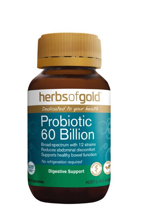 Herbs of Gold Probiotic 60 Billion 30caps