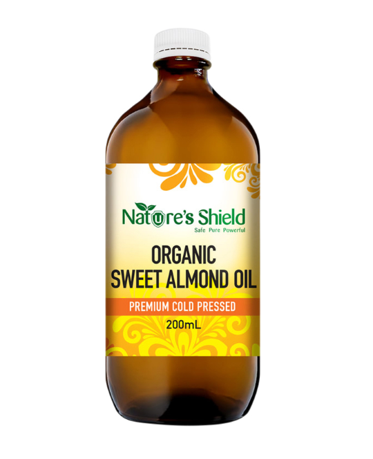 Nature's Shield Organic Sweet Almond Oil 200ml