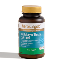 Load image into Gallery viewer, Herbs of gold St Marys Thistle 60 tablets
