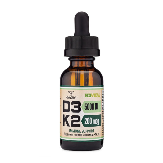 Doublewood D3 5000Iu and K2 200mcg