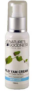 Nature's Goodness Wild Yam Cream w Chaste Berry 100ml