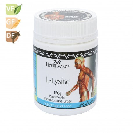 Healthwise L-Lysine HCL 150g