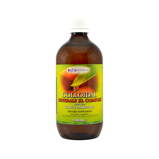 Reach For Life Colloidal Minerals XL with Fulvic Acid 500ml