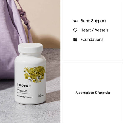 Thorne 3-K Complete Vitamin K 60s
