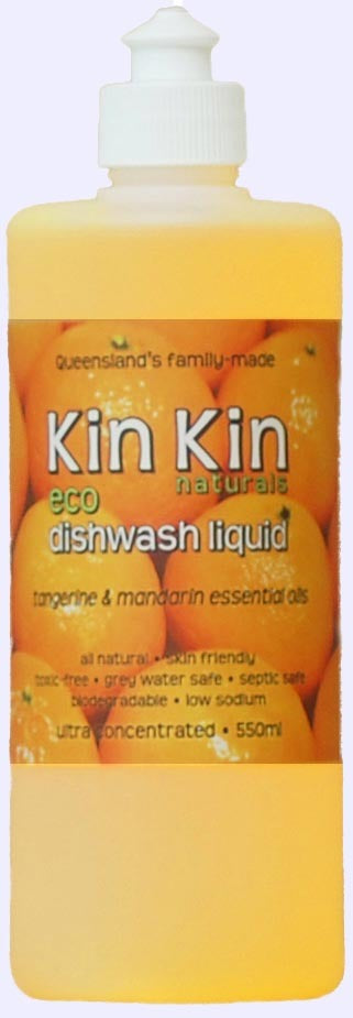 Kin Kin Dish Liquid Tangerine and Mandarin 550ml