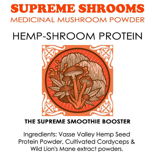 Supreme Shrooms Hemp-Shroom Protein 250g