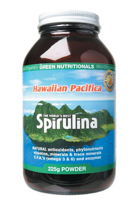 Green Nutritionals Hawaiian Pacifica Spirulina 225g