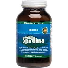 Green Nutritionals Spirulina 200 tabs