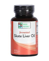 Green Pastures Fermented Skate Liver Oil 120 Capsules