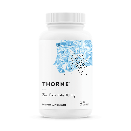 Thorne Research Zinc Picolinate 30mg 60s