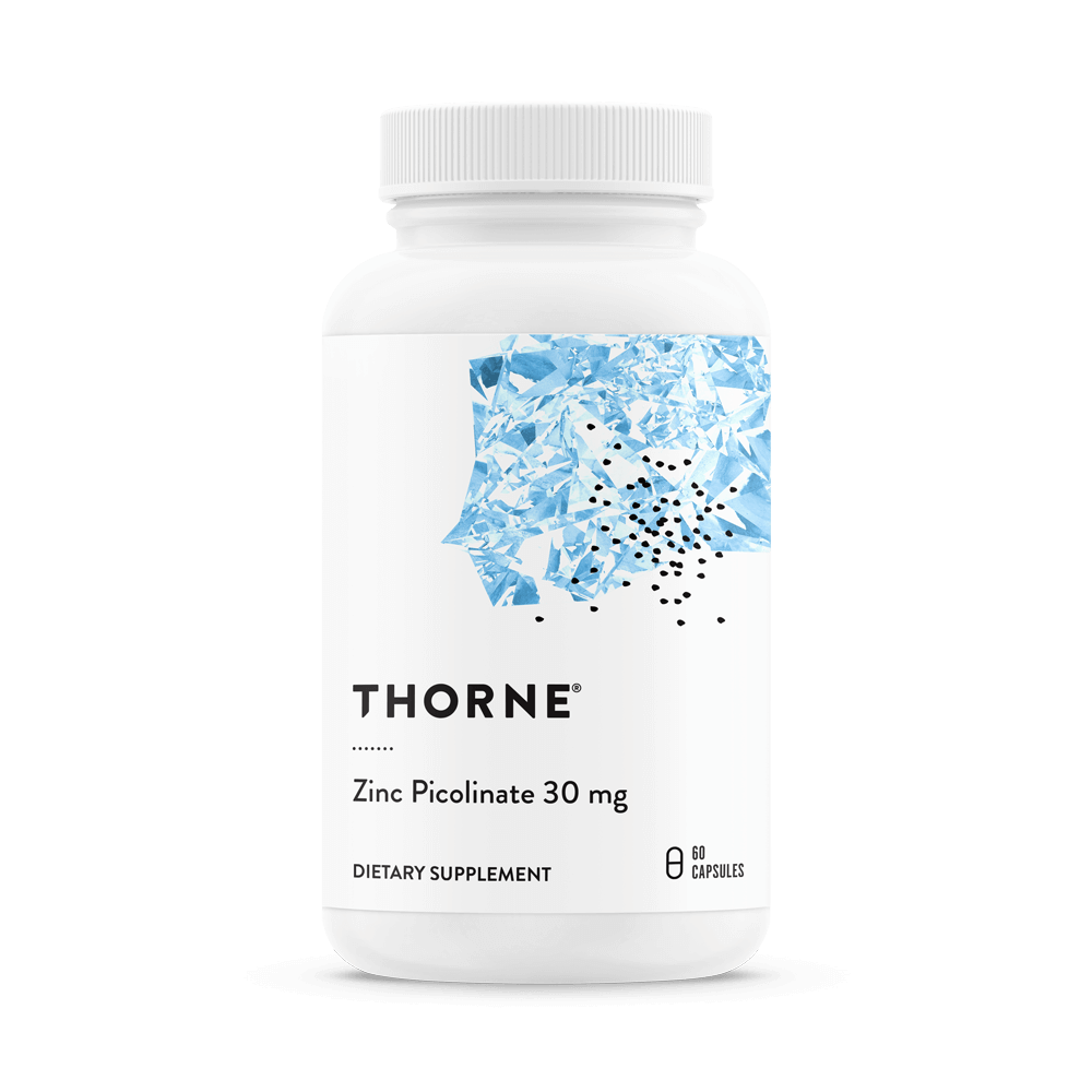Thorne Research Zinc Picolinate 30mg 60s