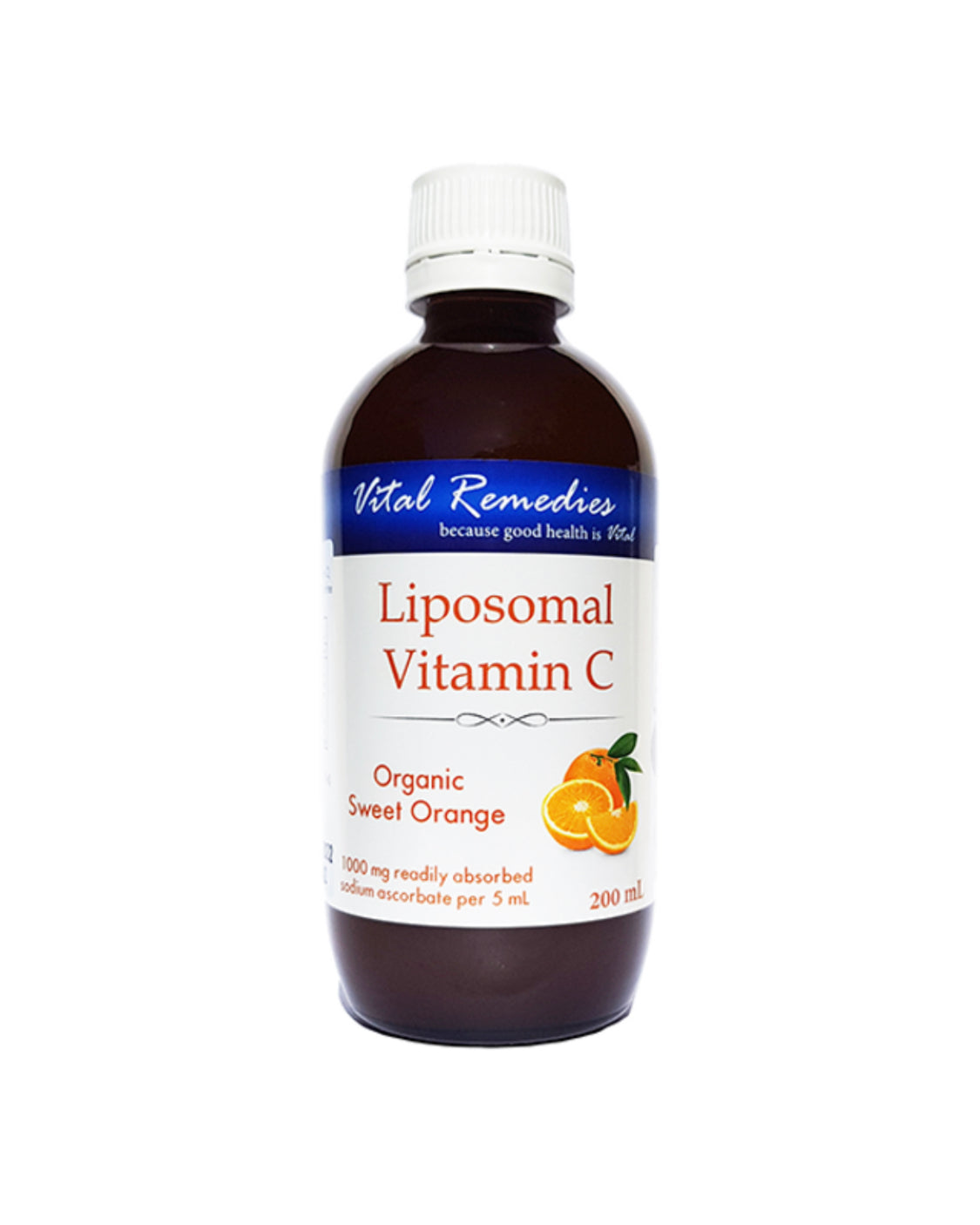 Vital Remedies Liposomal Vitamin C Organic Sweet Orange 200ml