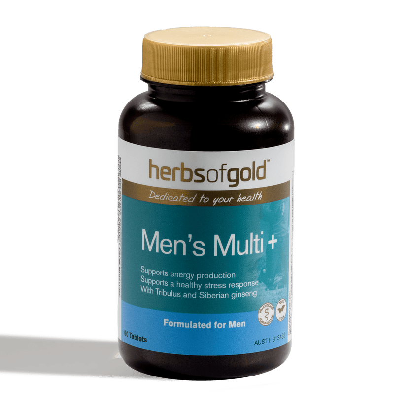Herbs of Gold Mens Multi 60Tab New Formula